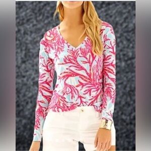 Lilly Pulitzer Ella Top Size M